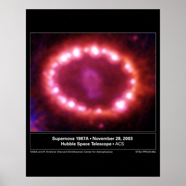 Póster Supernova1987A-2004-09a (Frente)
