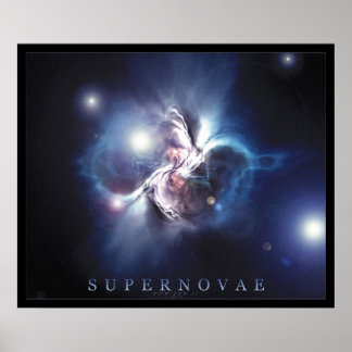 Póster Supernovae