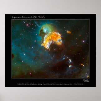 Póster SupernovaRemnant-LMC-N63A-2005-15