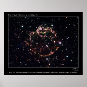 Póster SupernovaRemnantCassiopeiaA-2006-30