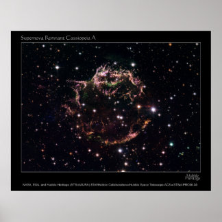 Póster SupernovaRemnantCassiopeiaA-2006-30