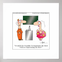 SUPERSIZE ME Poster por April McCallum