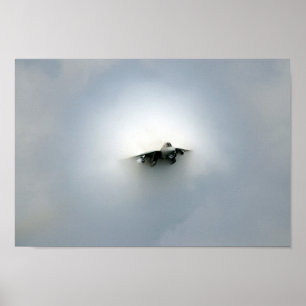 Póster Supersónico Mosca-Por