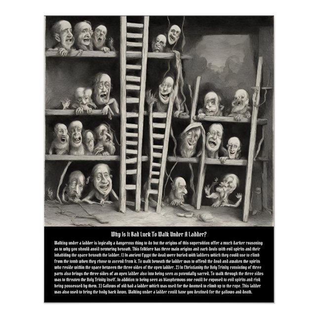 Póster Superstición de la vejiga (Anverso)