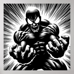 Póster Supervillano