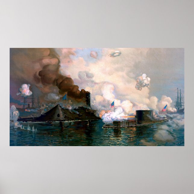 Póster Supervisar Merrimac La Primera Pelea Entre Ironcla (Frente)