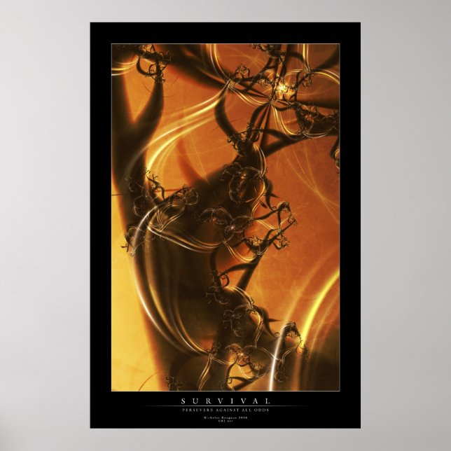 Póster Supervivencia (Frente)