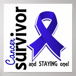 Póster Superviviente 19 del cáncer rectal