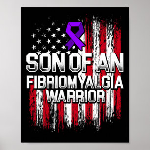 Póster Superviviente de conciencia hijo guerrero 1