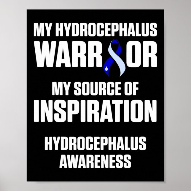 Póster Superviviente de Hydrocephalus Fuente Guerrero de  (Frente)