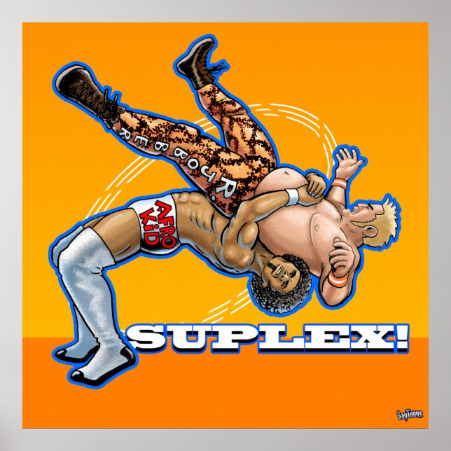 Póster Suplex! poster de lucha libre (Frente)
