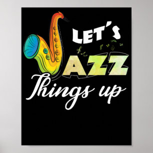 Póster Supongamos el jazz como instrumento musical