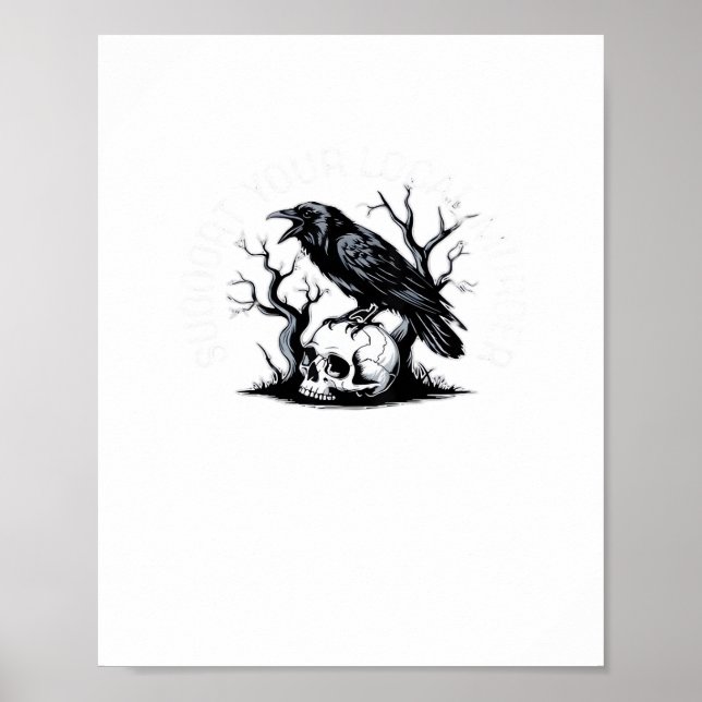 Póster Support Your Local Murder Classic Design (Frente)