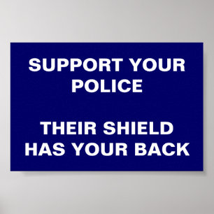 PÓSTER SUPPORT YOUR POLICE