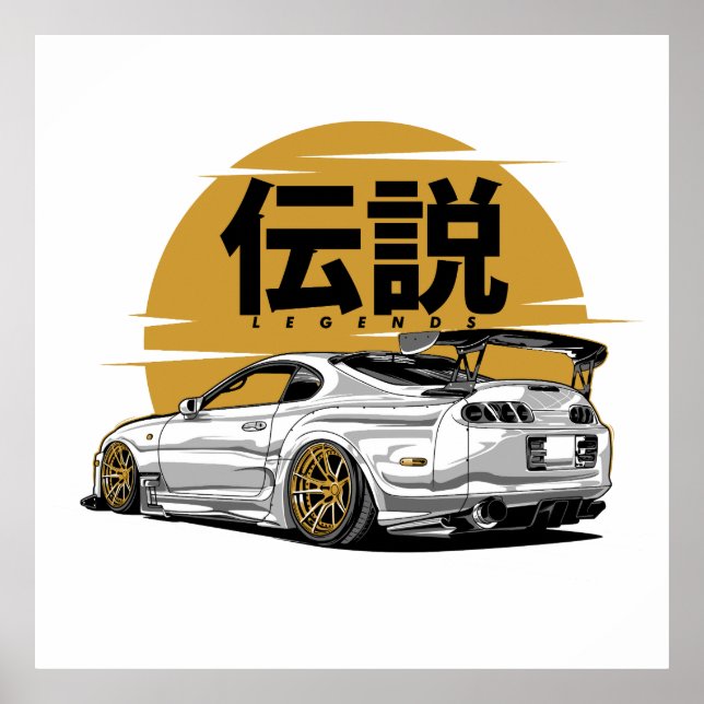PÓSTER SUPRA DRIFT LEGEND (Frente)