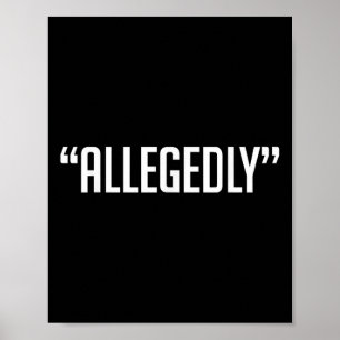 Póster Supuesta abogada abogada Paralegal Law School fuer