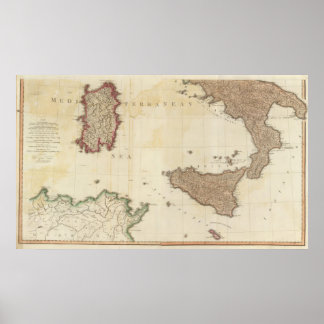 Póster Sur de Italia