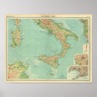 Póster Sur de Italia 2