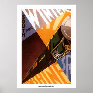 Póster Sur para el poster de la sol del invierno