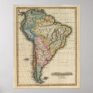 Póster Suramérica 25