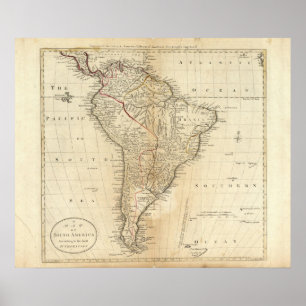 Póster Suramérica 32