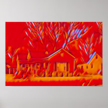 Surburbs Red Flaming