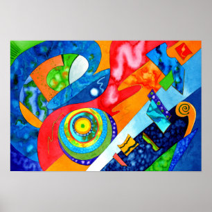 Póster "Surco de la guitarra" por R.A.Brown©