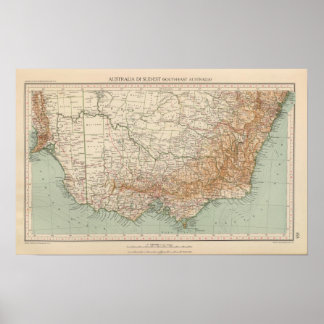 Póster Sureste de Australia en 168