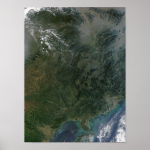 Póster Sureste de China