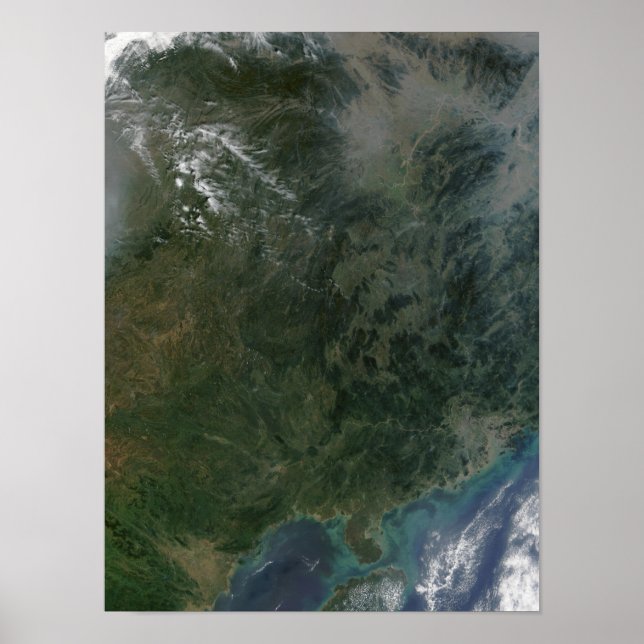 Póster Sureste de China (Frente)