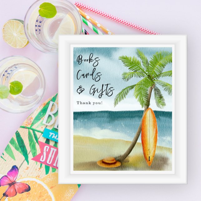 Póster Surf beach - Libros tarjetas y regalos (Subido por el creador)