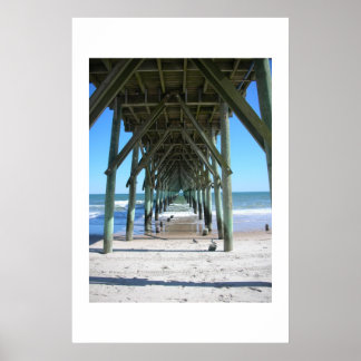Póster Surf City Pier