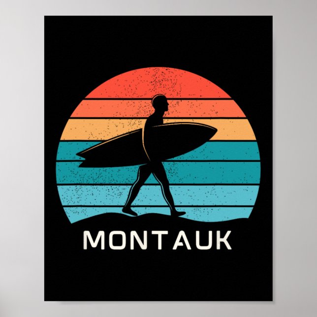 Póster Surf de Montauk  (Frente)