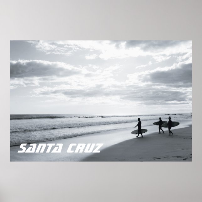 Póster Surf de Santa Cruz (Frente)