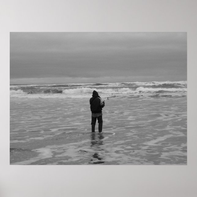 Póster Surf Fishing (Frente)