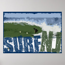 Póster Surf NJ Poster