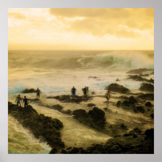 Póster Surf Paradise Poster