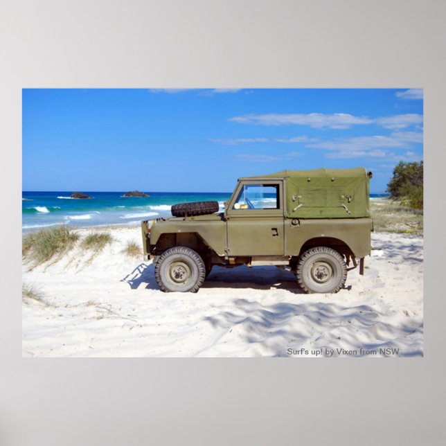 Póster ¡Surf se ha levantado! (Frente)