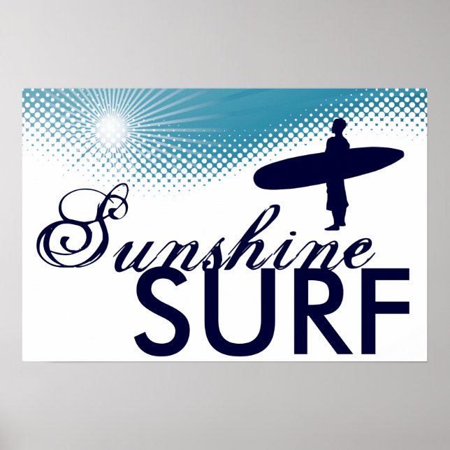 Póster surf solar (Frente)