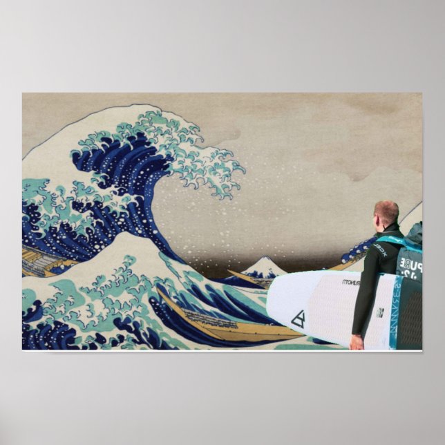 Póster Surf the Great Wave (Frente)