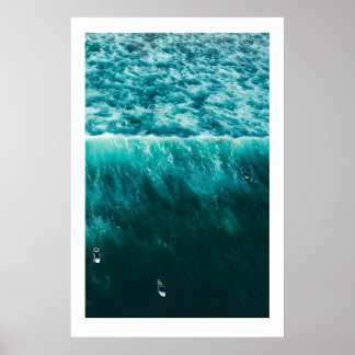 Póster Surf Triptych Art Prints Scandi Ocean Beach