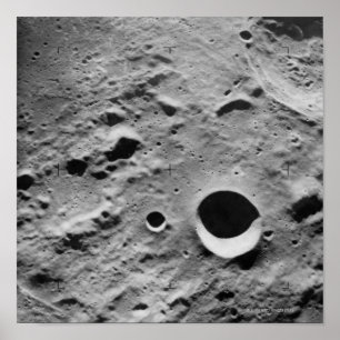 Póster Surface of the Moon