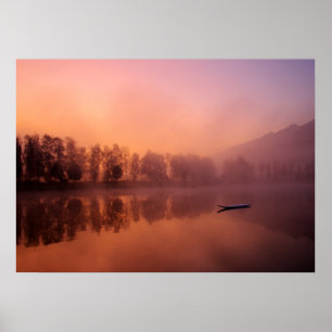 Póster Surfboard abandonada