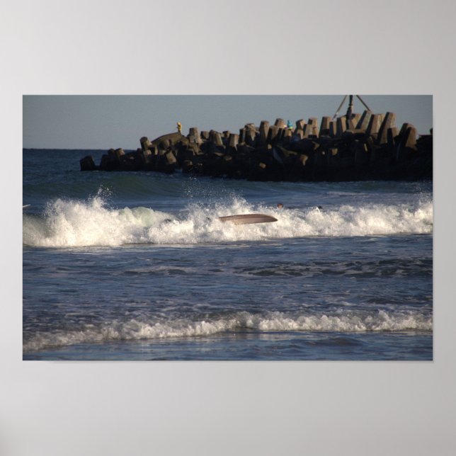 Póster Surfboard en el Poster Waves (Frente)