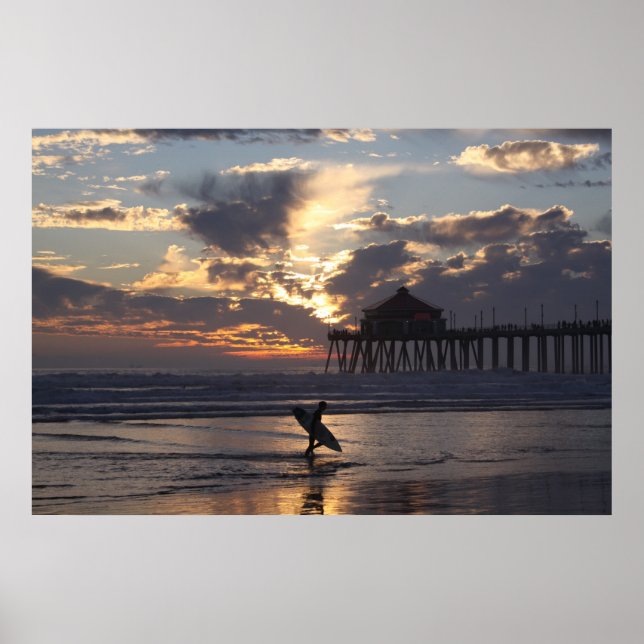 Póster Surfer (Frente)