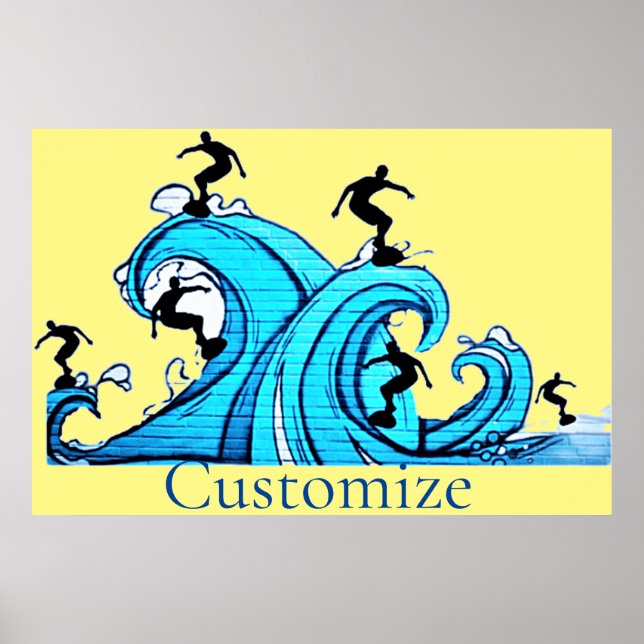 Póster Surfers Everywhere Thunder_Cove (Frente)