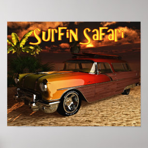 Póster Surfin Safari