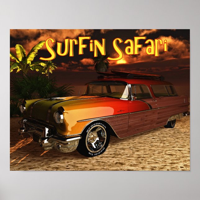 Póster Surfin Safari (Frente)