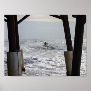 Póster Surfing Cocoa