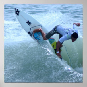 Póster Surfing de Costa Rica